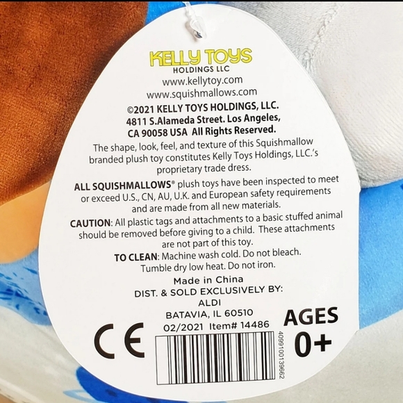 Squishmallow Daryl the Astronaut Dog 16" UltraSoft Outerspace Toy Plush NWT - Picture 12 of 12